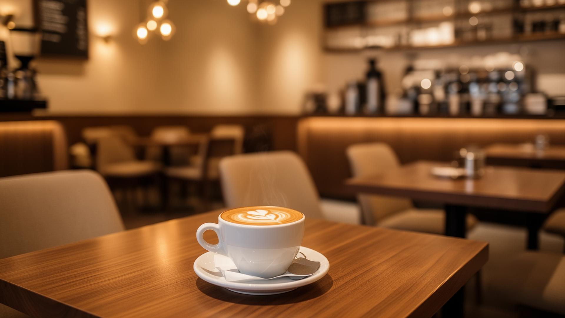 Brew Haven café interior